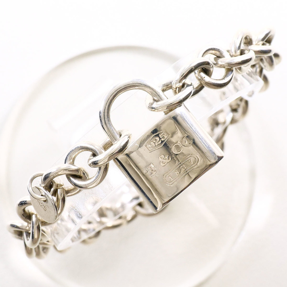 Tiffany & Co. 1837 Cadena Silver Bracelet, Total Weight 22.9g, Jewelry